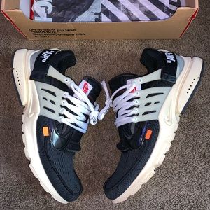 Nike Air Presto Off White Black Size 11